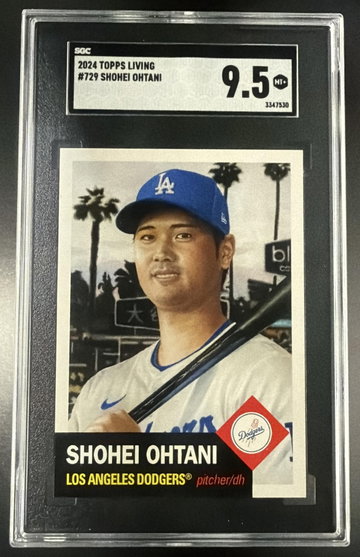 2024 Topps Living #729 Shohei Ohtani SP SGC 9.5
