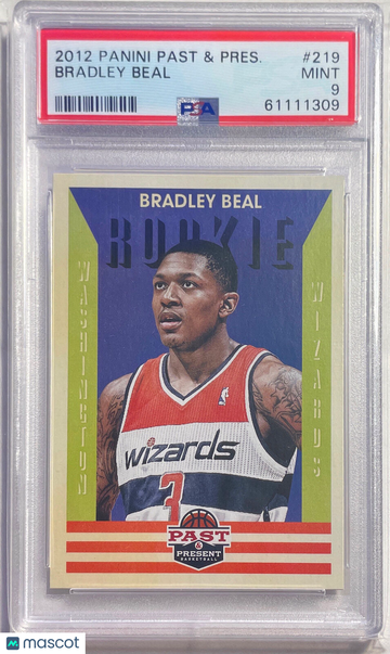 2012 Panini Past & Present Bradley Beal #219 PSA 9