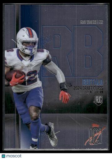 2024 Topps Signature Class Ray Davis #RCV-15 Base Chrome Variations Rookies
