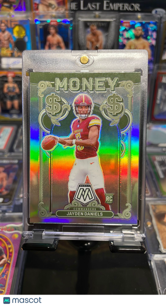 2024 Mosaic Jayden Daniels Money Case Hit Football Card