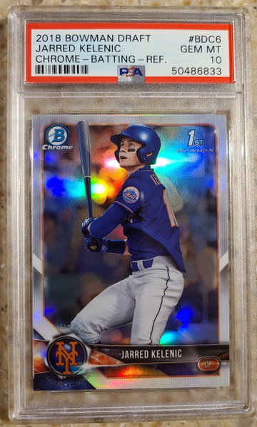 Jarred Kelenic refractor PSA 10