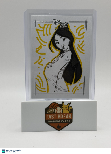 2026 Topps Chrome Disney Sketch Cards Sketch One-of-One