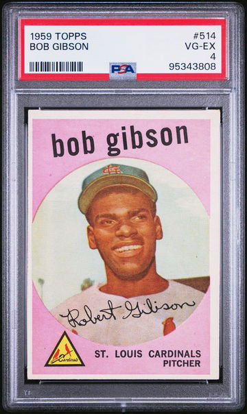 1959 Topps Bob Gibson #514 PSA 4