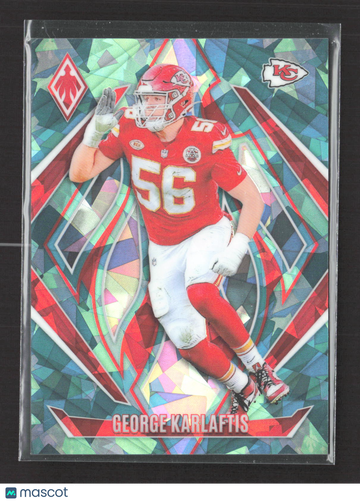2025 Panini Phoenix Football George Karlaftis #62 Color Blast