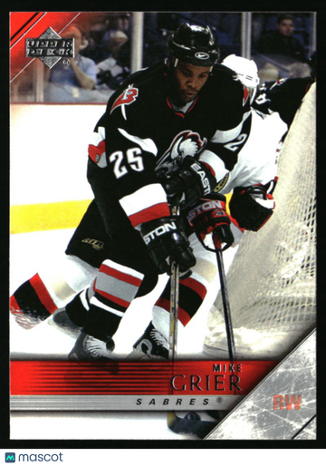 2005-06 Upper Deck Mike Grier #271 Buffalo Sabres