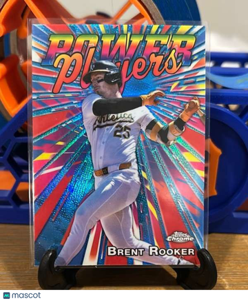 2025 Topps Chrome - Power Players Brent Rooker #PP-3