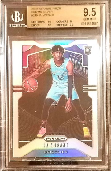 2019-20 Panini Prizm Ja Morant silver 