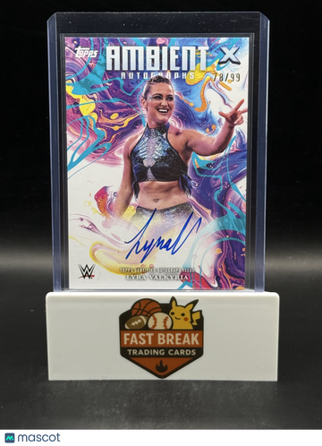 2025 Topps Exalted WWE Ambient Autographs Lyra Valkyria #AMA-LVE /99
