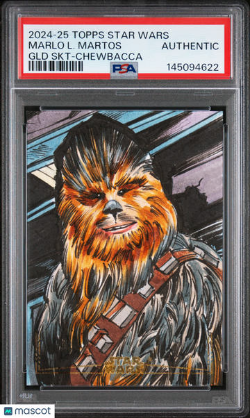 2024-2025 Topps Star Wars Sketch Cards Marlo L. Martos PSA A