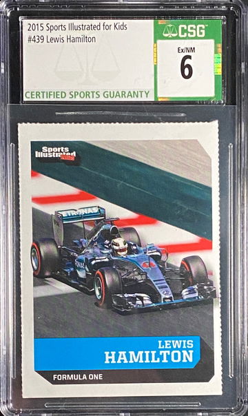 2015 SI for Kids Lewis Hamilton F1 Formula 1 CSG 6