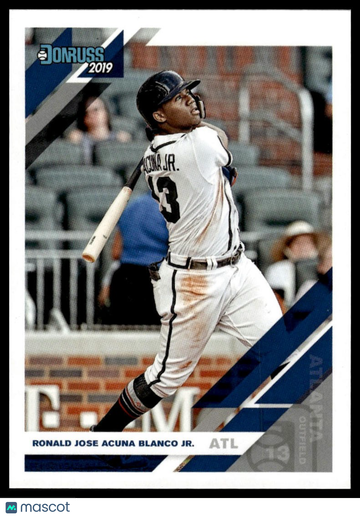 2019 Donruss Ronald Acuna Jr. #87b