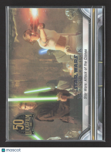 2021 Topps Star Wars Masterwork Lucasfilm 50th Anniversary #LFA-6