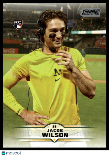 2025 Stadium Club Jacob Wilson #33 RC