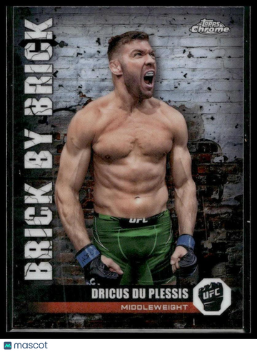 2024 Topps Chrome UFC Dricus Du Plessis #62