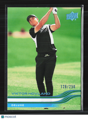 2026 Upper Deck Golf Deluxe Viktor Hovland #7 /250