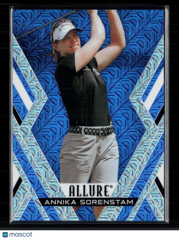 2026 Upper Deck Allure Golf Annika Sorenstam #40 Blue Tees /35