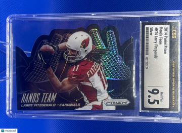 2014 Prizm - Hands Team Larry Fitzgerald #ht4 Silver Hands Team CSG 9