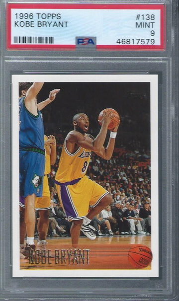 1996 Topps Kobe Bryant