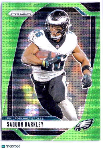 2024 Panini Prizm Saquon Barkley #232 Green