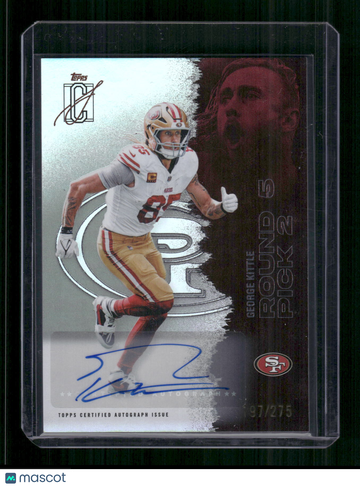 2025 Topps Signature Class George Kittle #53 /275