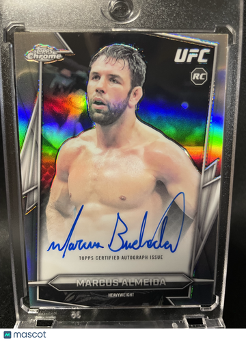 2026 Topps Chrome UFC Marcus Almeida #BAV-MZ Refractor Rookie RC