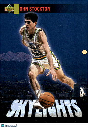 1993 Upper Deck Skylights John Stockton #478