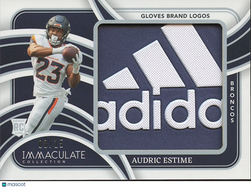 2024 Audric Estime Patch Rookie