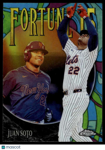 2025 Topps Chrome Update Juan Soto #F15-1 Fortune 15