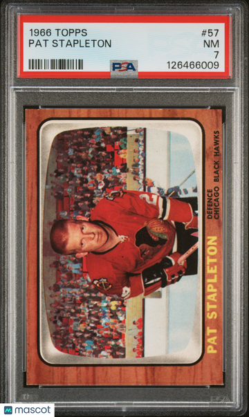 1966 Topps Pat Stapleton #57 PSA 7