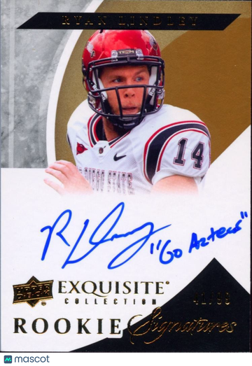 Ryan Lindley 2012 Upper Deck Exquisite Inscription Auto Autograph San Diego/99