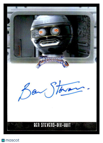 2022. Unstoppable Cards Terrahawks Ben Stevens Autograph #BS4