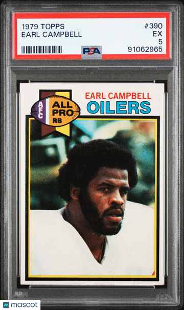 1979 Topps Earl Campbell #390 PSA 5