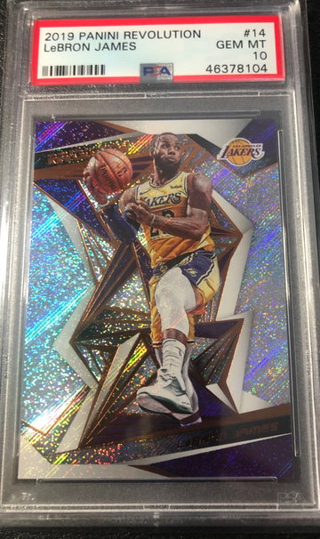 2019-20 Revolution LeBron James PSA 10 POP 15