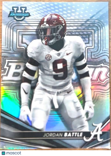 2022-23 Bowman's Best University - Refractor Jordan Battle #27