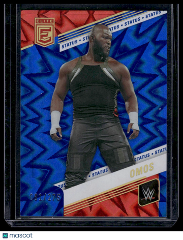 2023 Donruss Elite WWE Omos #87 Status Explosion SN