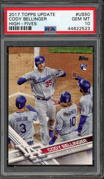 2017 Topps Update Cody Bellinger High Fives SP