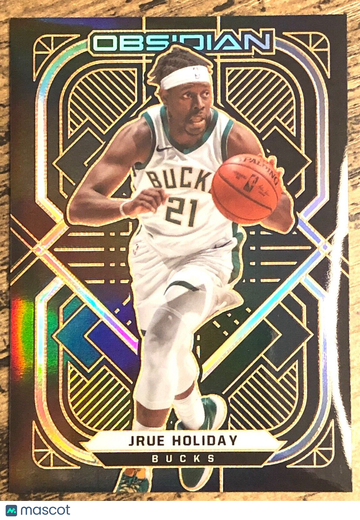 2020 Panini Obsidian JRUE HOLIDAY - ELECTRIC ETCH Orange Parallel /50 🔥 Bucks