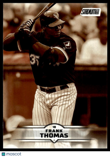 2025 Stadium Club Frank Thomas #1 Sepia