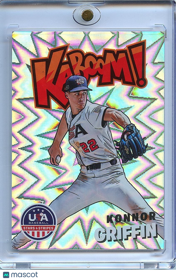 Konnor Griffin 2024 USA Baseball KABOOM! SSP CASE HIT RC Pittsburgh Pirates