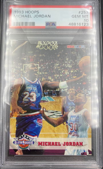 1993 HOOPS MICHAEL JORDAN PSA 10