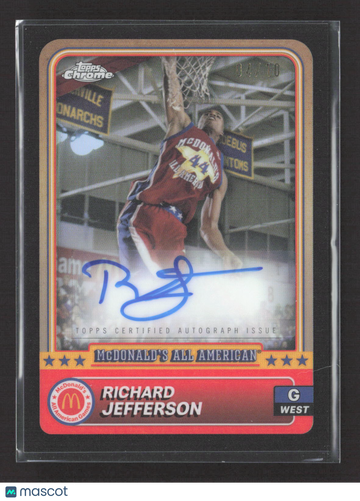 2024 Topps Chrome McDonald's All American Richard Jefferson #36 /10