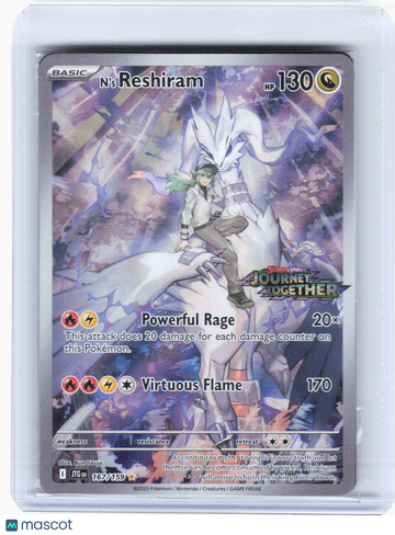 Miscellaneous Cards & Products N's Reshiram Holo Illustration Rare (Stamped) [Sealed] #167