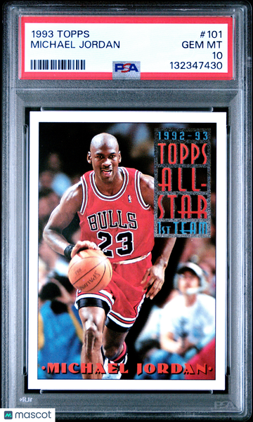 1993 Topps Michael Jordan #101 PSA 10
