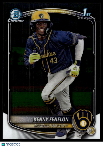 2025 Bowman Chrome Kenny Fenelon #BCP-190 Bowman Chrome Prospects