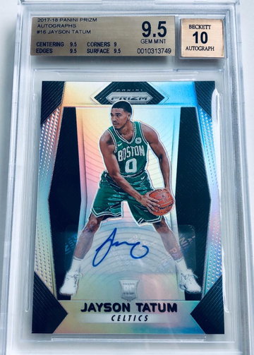 Jayson Tatum Prizm Rookie
