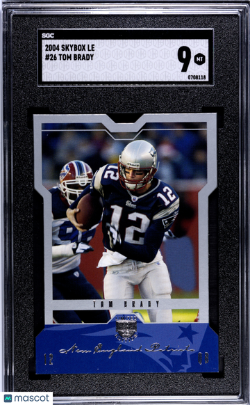 2004 Skybox Le Tom Brady #26 SGC 9