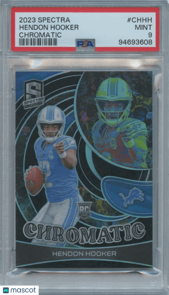 2023 Panini Spectra Hendon Hooker #CH-HH [Base] Rookie Insert PSA 9