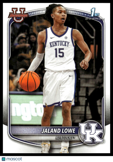 2025-26 Bowman Jaland Lowe #BPP-23 Prospects