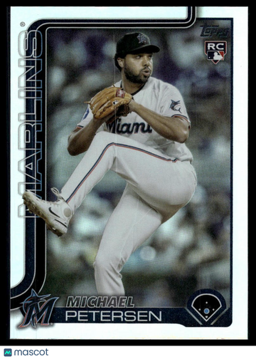 2025 Topps Update Michael Petersen #US49 Rainbow Foil RC