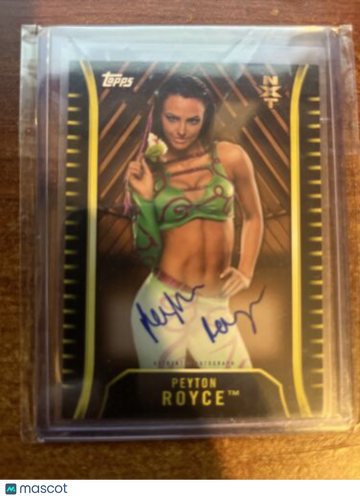 2018 Topps WWE NXT Peyton Royce #A-PR Insert